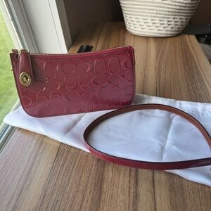 Coach Red Penn Shoulder Bag